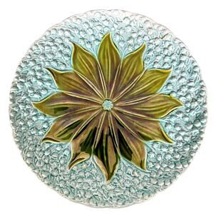 Majolica Antique 1912-1925 Lily-of-the-Valley SMF 12" Charger Plate Germany